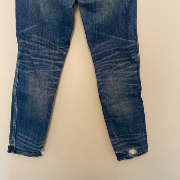 Madewell Slim Straight Jeans: Distressed Button-Front Edition - Picture 12 of 14
